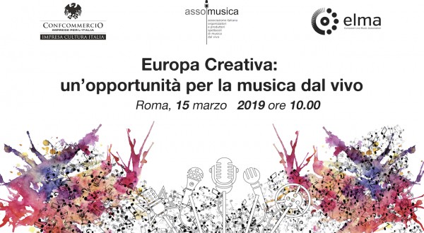 DIRETTA STREAMING -EUROPA CREATIVA: UN'OPPORTUNITÀ PER LA MUSICA DAL VIVO